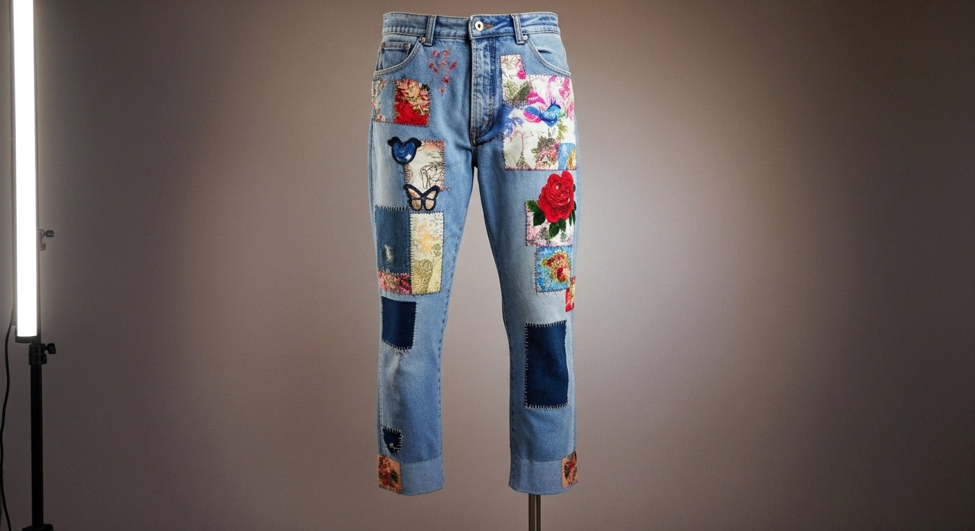 Reworked Jeans