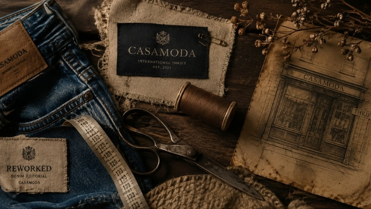 One-of-one denim, remade by hand.