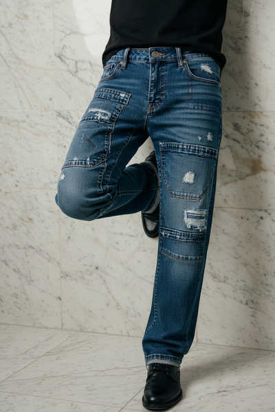 Reworked Jeans