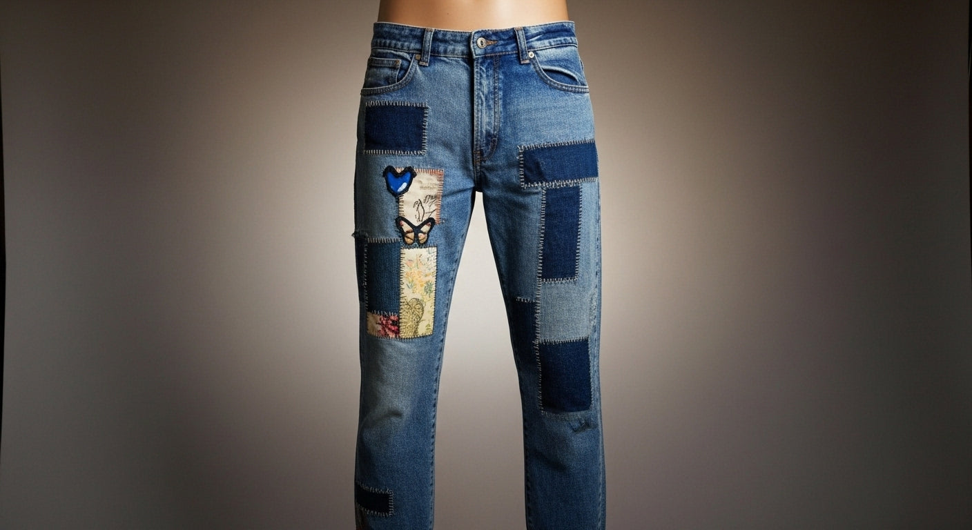 Reworked Jeans