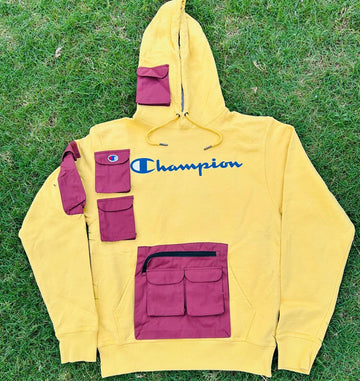 Reworked Nike Hoodies