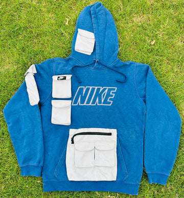 Reworked Nike Hoodies