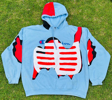 Reworked Champion Hoodies