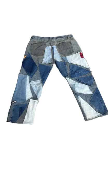 Reworked Jeans